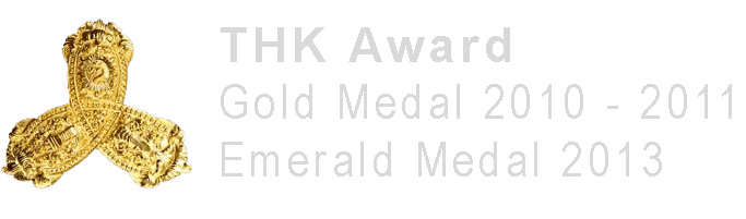 THK Award - Gold & Emerald Medal