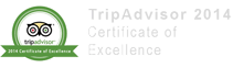 TripAdvisor 2014 Certificate of Excellence