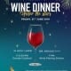 wine dinner azul