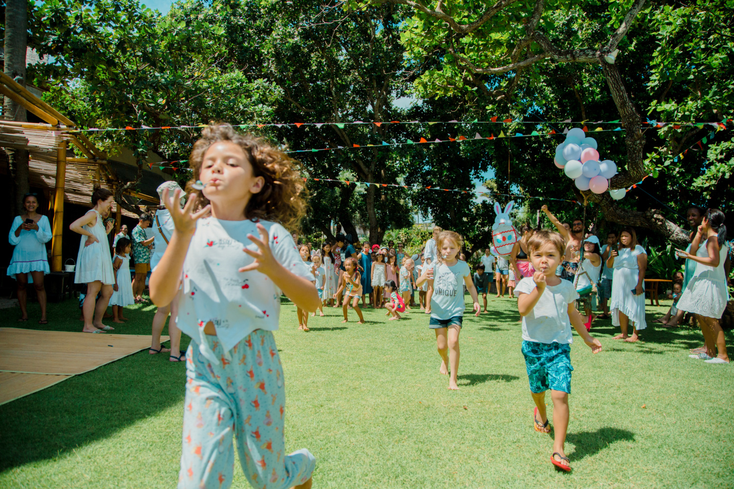 Fun Games on Easter Family Fun Day At Azul Beach Club