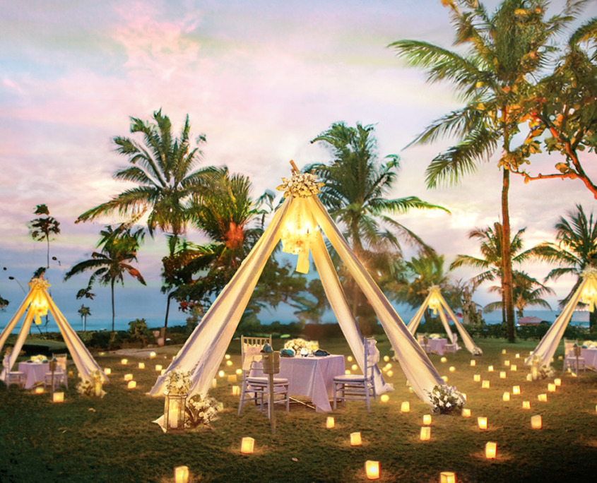 LOVE IN PARADISE AT BALI MANDIRA BEACH RESORT & SPA